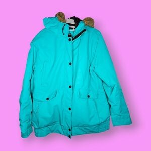 Firefly Aquabase Elite Turquoise Winter Jacket Size XXL